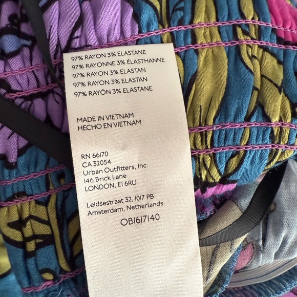 Free People Rolling Hills Jumpsuit Bluebell Combo OB1617140 NWT Size M - Picture 12 of 13